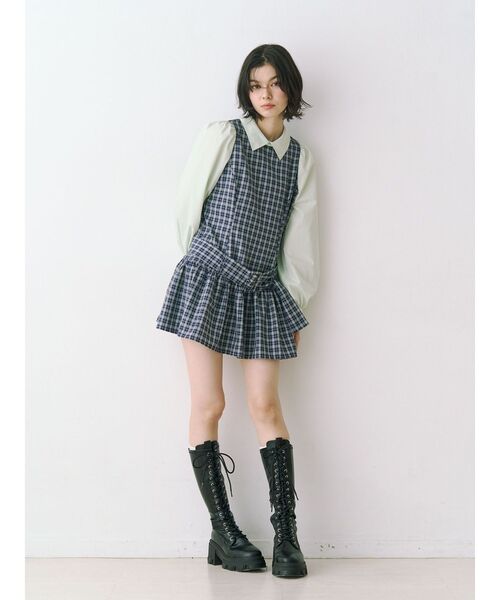 jouetie（ジュエティ） シャツワンピース 入学式 卒業式 シャツ