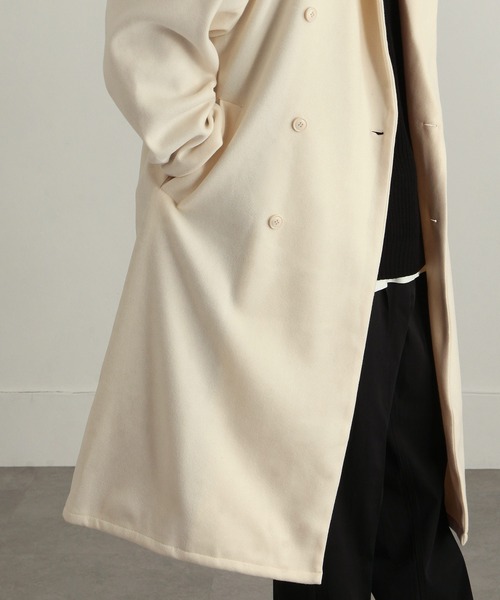 「ZIP FIVE」 チェスターコート MEDIUM チャコール メンズ_画像8