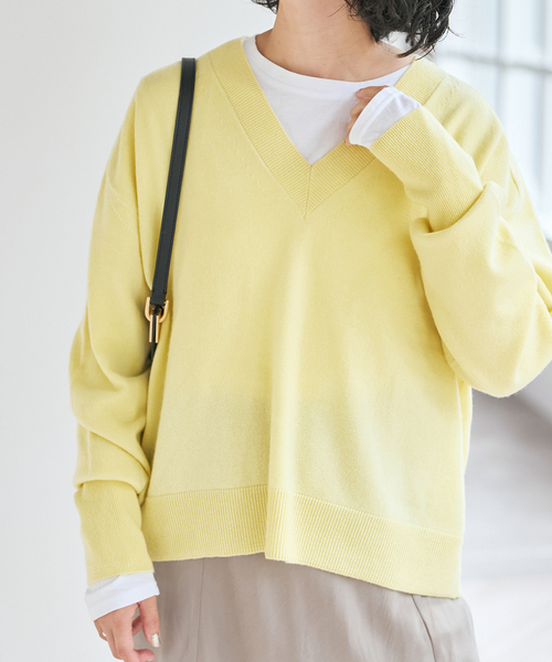 Spick＆Span（スピック アンド スパン） ニット セーター カシミヤV
