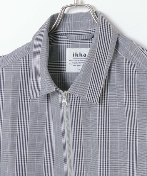 「ikka」 ブルゾン M グレー メンズ_画像3