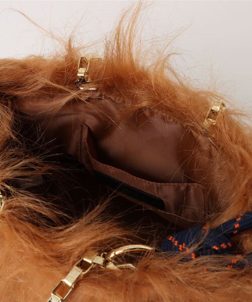 「Scrap Book」 ハンドバッグ FREE ブラウン レディース_画像4