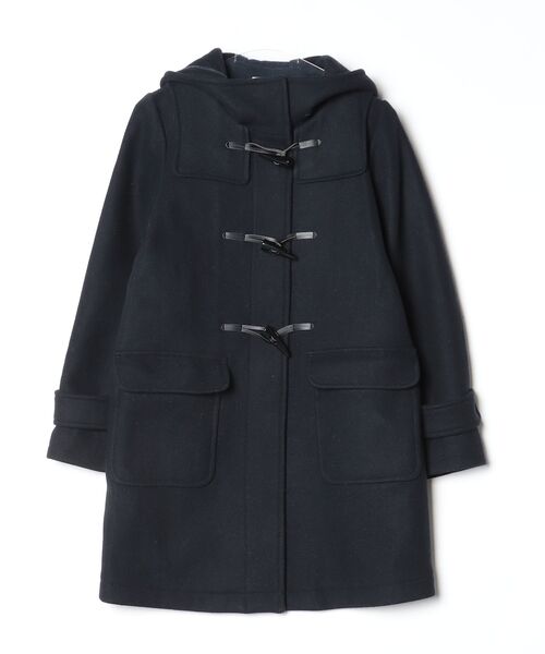 niko and…（ニコアンド） ダッフルコート MEDIUM ネイビー レディース