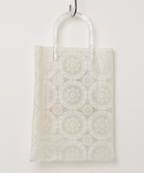 「mame」 ハンドバッグ - ホワイト レディース_画像2