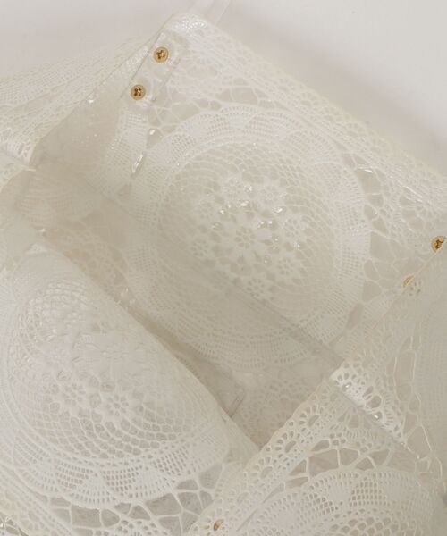 「mame」 ハンドバッグ - ホワイト レディース_画像4