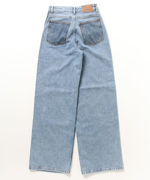 「BAUM UND PFERDGARTEN」 デニムパンツ 34 ブルー レディース_画像2