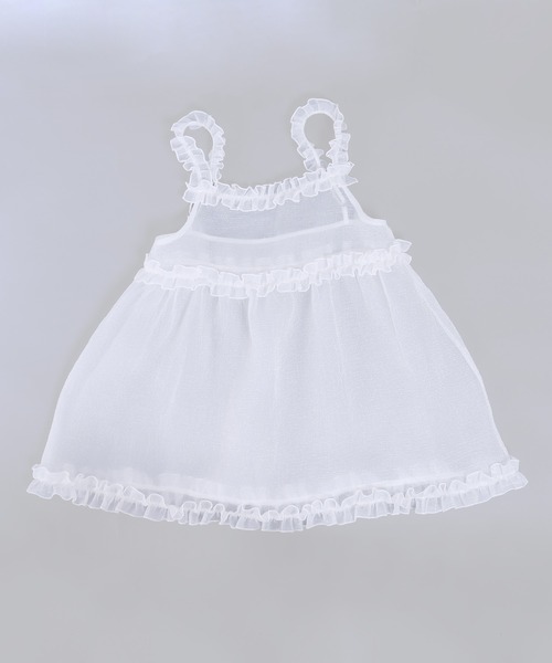 「WC」 キャミソールワンピース FREE グレー レディース_画像2