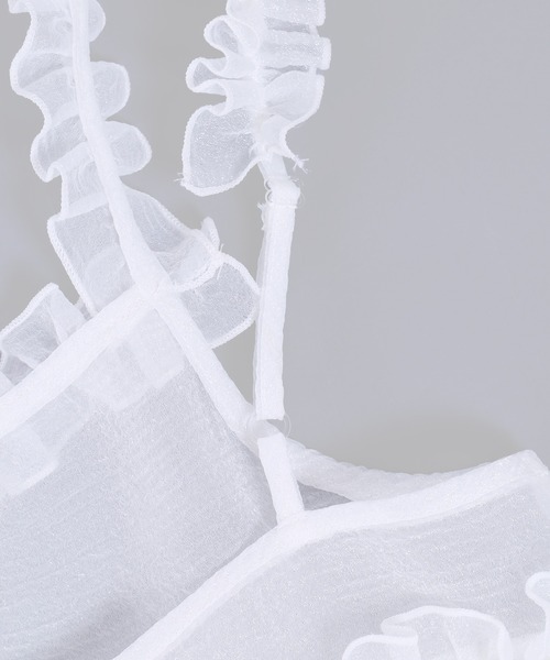 「WC」 キャミソールワンピース FREE グレー レディース_画像6