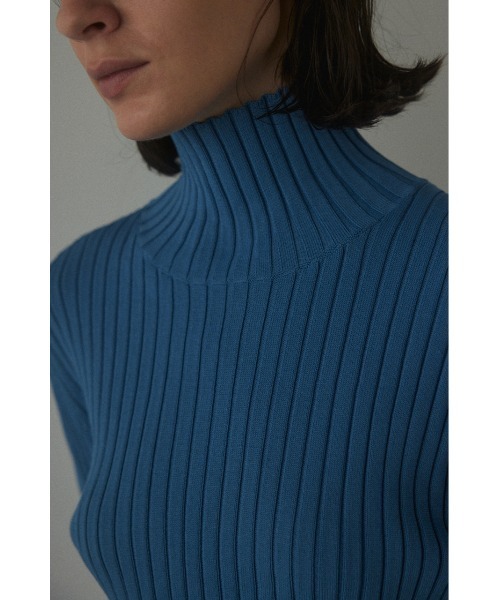 「BLACK BY MOUSSY」 長袖ニット FREE アイボリー レディース_画像6