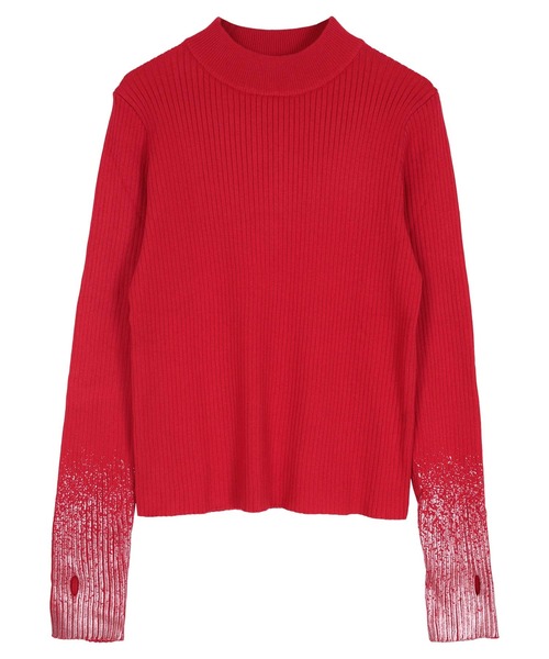 「miette」 長袖ニット FREE ネイビー レディース_画像5