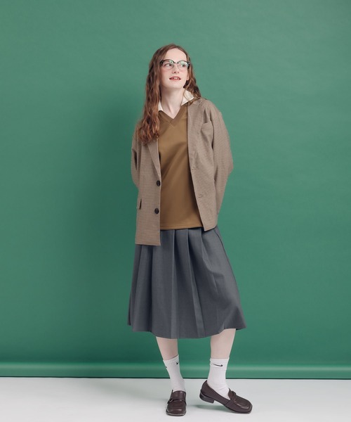 「MUHET」 テーラードジャケット MEDIUM ベージュ レディース_画像9