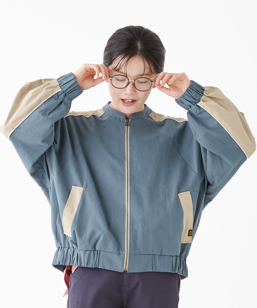 「KRIFF MAYER Lady's Collection」 ブルゾン MEDIUM ブルー レディース_画像7