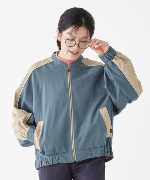 「KRIFF MAYER Lady's Collection」 ブルゾン MEDIUM ブルー レディース_画像9