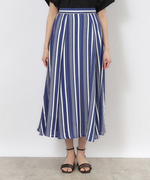 「OPAQUE.CLIP」 フレアスカート 38 イエロー レディース_画像2