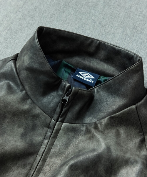 umbro（アンブロ） ブルゾン アウター SP Leatherette Stand Collar