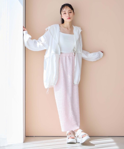 「one after another NICE CLAUP」 マウンテンパーカー FREE ピンク レディース_画像6