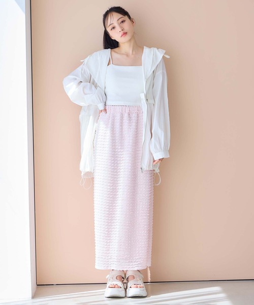 「one after another NICE CLAUP」 マウンテンパーカー FREE ピンク レディース_画像7