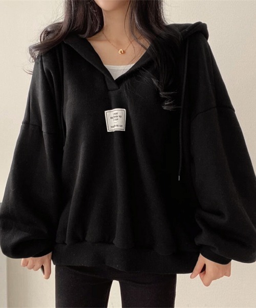 「Miniministore」 プルオーバーパーカー FREE ベージュ レディース_画像2