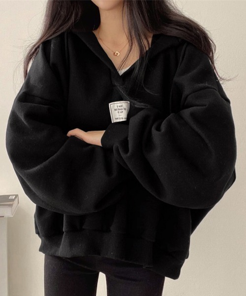 「Miniministore」 プルオーバーパーカー FREE ベージュ レディース_画像3