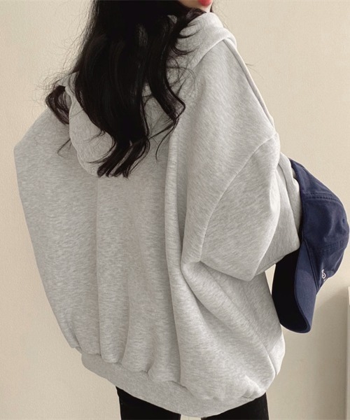 「Miniministore」 プルオーバーパーカー FREE ベージュ レディース_画像7