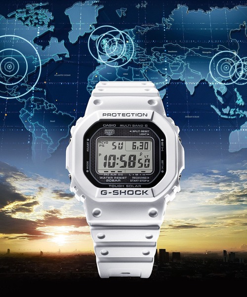 G-SHOCK 「G-SHOCK」 デジタル腕時計 - ホワイト メンズ : ZOZOTOWN
