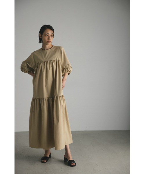 「STYLEMIXER」 半袖ワンピース MEDIUM ホワイト レディース_画像2