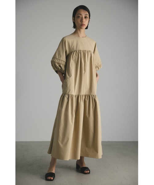 「STYLEMIXER」 半袖ワンピース MEDIUM ホワイト レディース_画像3