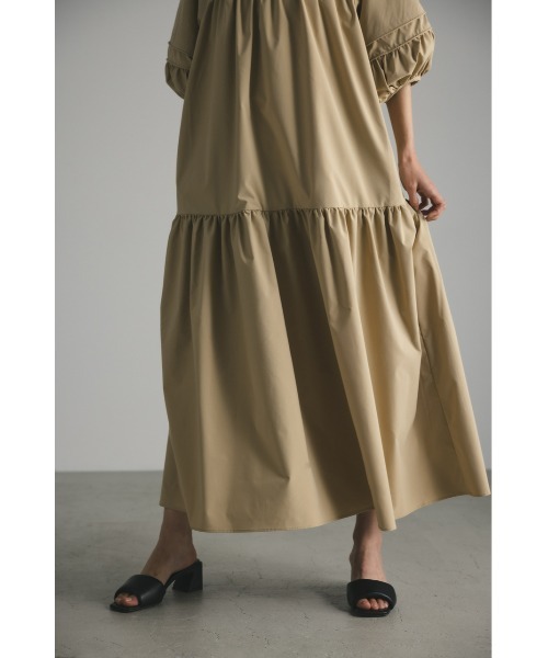 「STYLEMIXER」 半袖ワンピース MEDIUM ホワイト レディース_画像6