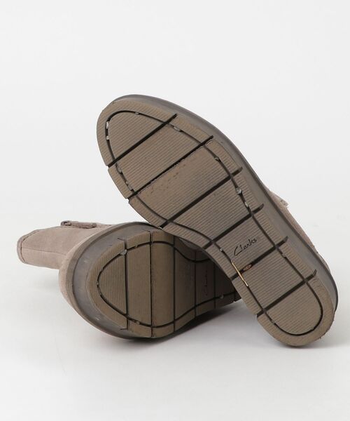 「Clarks」 ショートブーツ UK3.5 ベージュ レディース_画像3