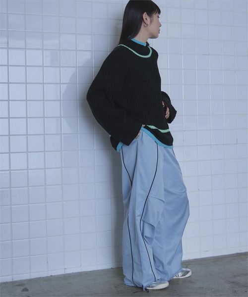 「miette」 長袖ニット FREE ベージュ レディース_画像6