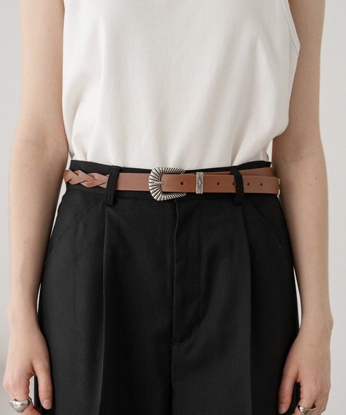 「selle glant」 ベルト ONESIZE ブラック メンズ_画像4