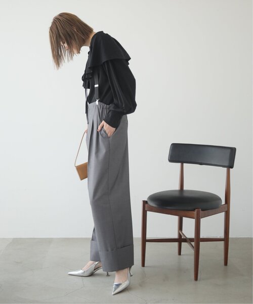 「ReMIT」 パンツ FREE グレー レディース_画像6