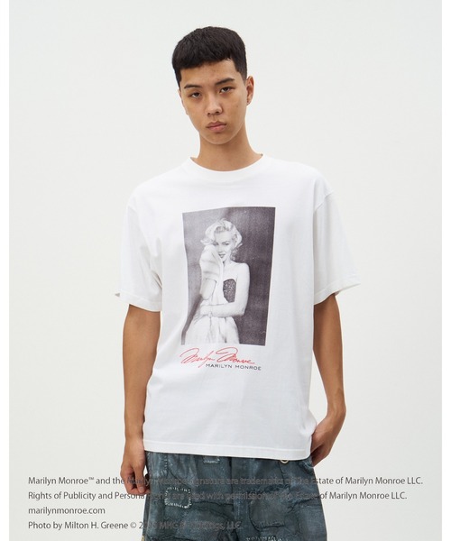 Tシャツ(長袖/七分) RELAX MARILYN MONROE TOP Marilyn Monroe】
