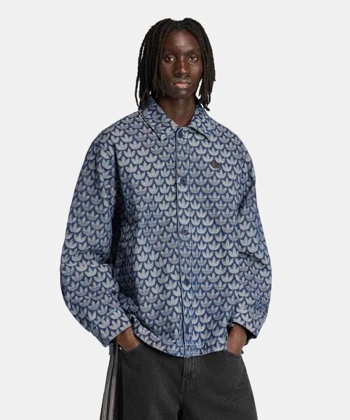 adidas（アディダス） シャツ デニム モノグラム シャツ / アディダス