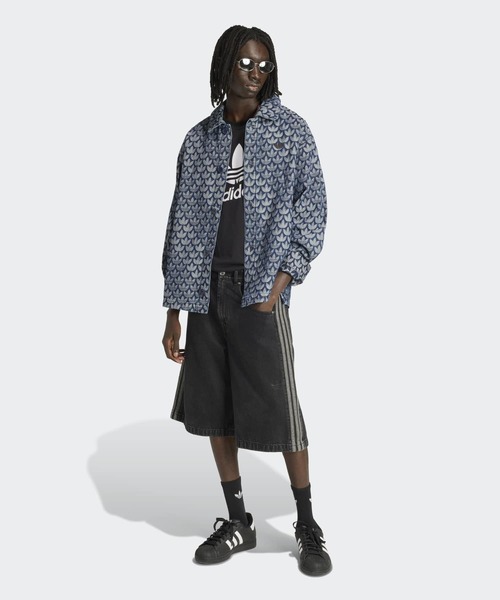 adidas（アディダス） シャツ デニム モノグラム シャツ / アディダス