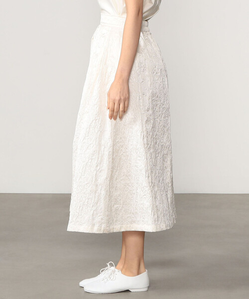 「Bshop」 フレアスカート S クリーム レディース_画像6