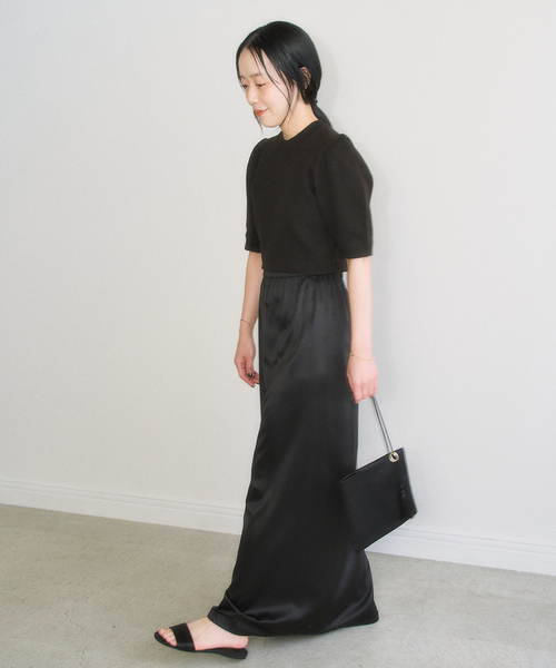 plage（プラージュ） スカート MY_silk satin スカート : ZOZOTOWN