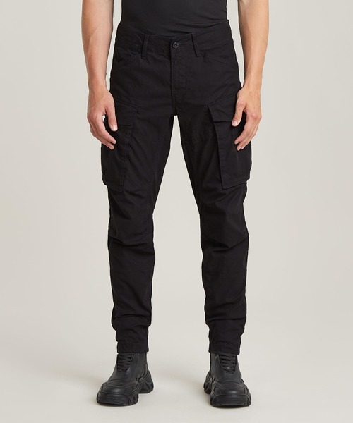 定価39600円 G-Star RAW Exclusives カーゴパンツ　黒 G-STAR RAW カーゴパンツ CORE REGULAR CARGO PANTS/レギュラー