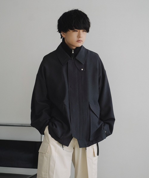 WYM LIDNM 「WYM LIDNM」 ブルゾン M グレー メンズ : ZOZOTOWN Yahoo 