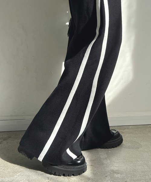 「Futier land」 イージーパンツ FREE ブラック レディース_画像3