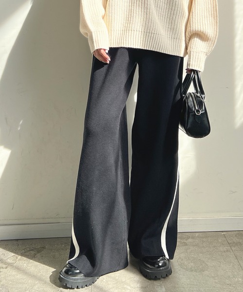 「Futier land」 イージーパンツ FREE ブラック レディース_画像5