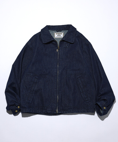 マックレガー McGREGOR メンズ デニム ドリズラー ジャケット ブルゾン Vol.31 Denim Drizzlerデニムドリズラー - McGREGOR | マックレガー