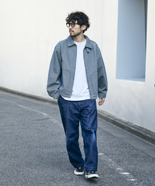 マックレガー McGREGOR メンズ デニム ドリズラー ジャケット ブルゾン McGREGOR COLLECTION/別注 デニム ドリズラージャケット｜Daytona Park