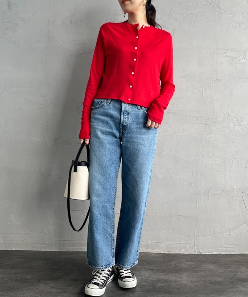 「Levi's」 デニムパンツ 26 ブラック レディースの画像