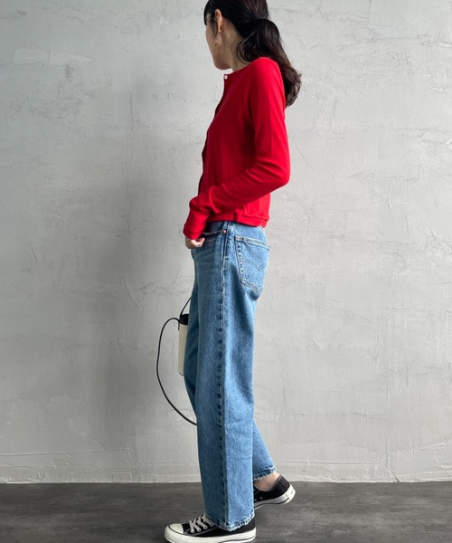 「Levi's」 デニムパンツ 26 ブラック レディースの画像