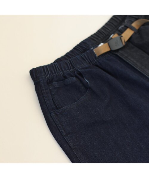 「Gramicci」 デニムパンツ LARGE ブラック メンズの画像