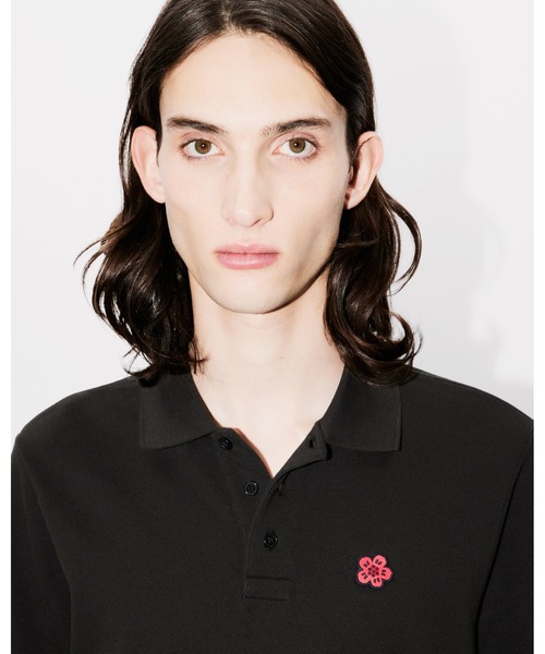 KENZO（ケンゾー） ポロシャツ 半袖 'Boke Flower' エンブロイダリー