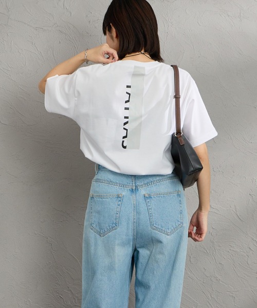TATRAS（タトラス） tシャツ ORESTE バーティカルロゴ バックプリントT