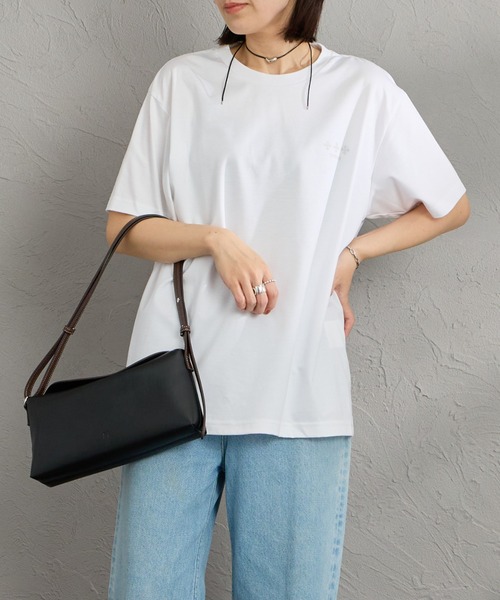 TATRAS（タトラス） tシャツ ORESTE バーティカルロゴ バックプリントT