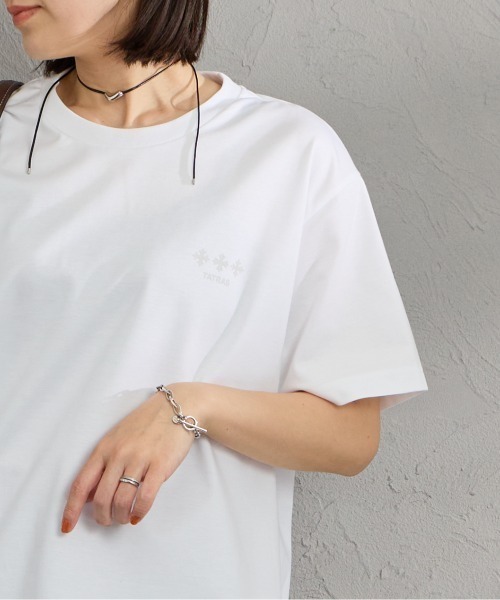 TATRAS（タトラス） tシャツ ORESTE バーティカルロゴ バックプリントT