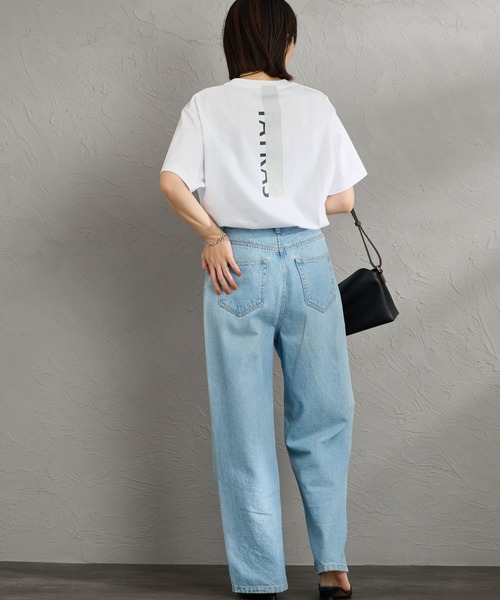 TATRAS（タトラス） tシャツ ORESTE バーティカルロゴ バックプリントT